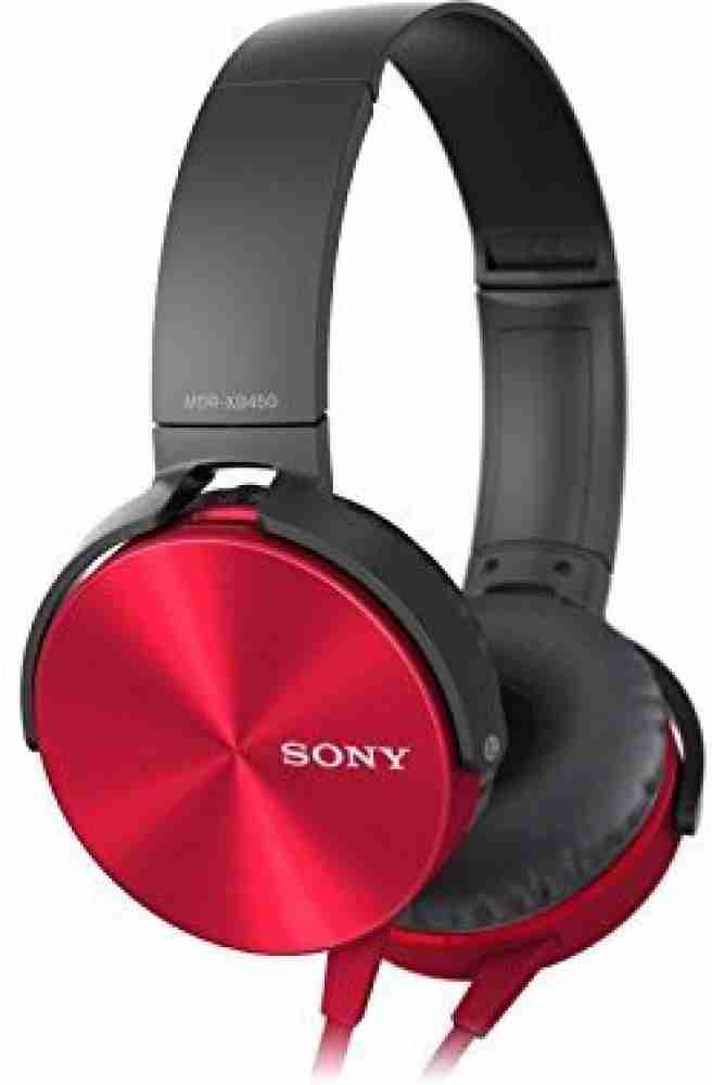 Sony mdr best sale xb450ap red