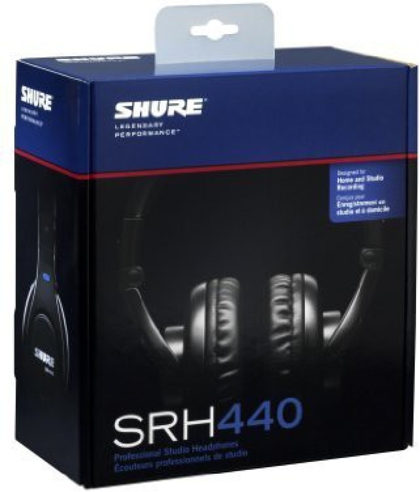 Shure Srh440 Professional Studio Headphones Bluetooth without