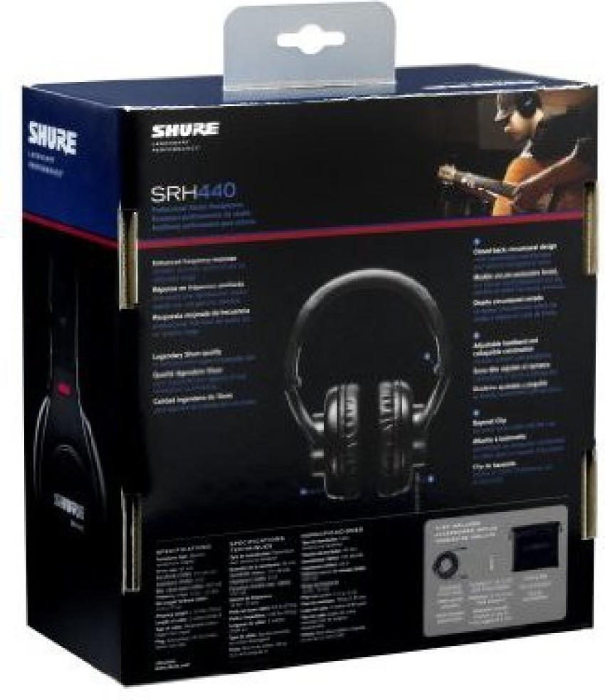 Shure headphones studio hot sale