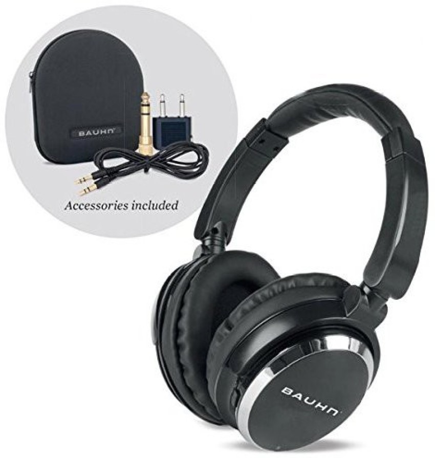 Bauhn Noise Canceling Headphones Bluetooth without Mic Headset