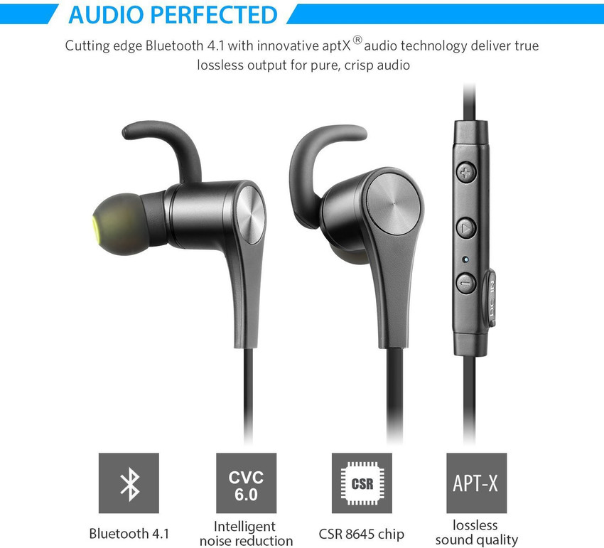 SoundPEATS Soundpeats headphone Q12 Black Wired without Mic