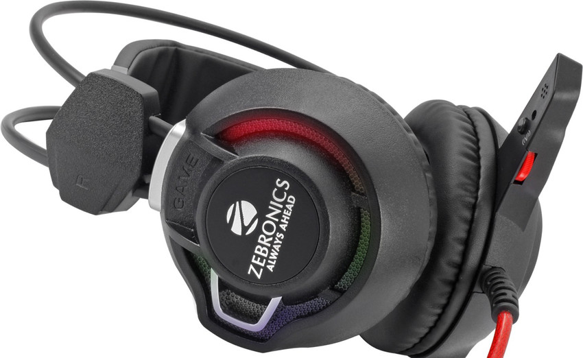 ZEBRONICS GHOST HEAD Bluetooth without Mic Headset Price in India