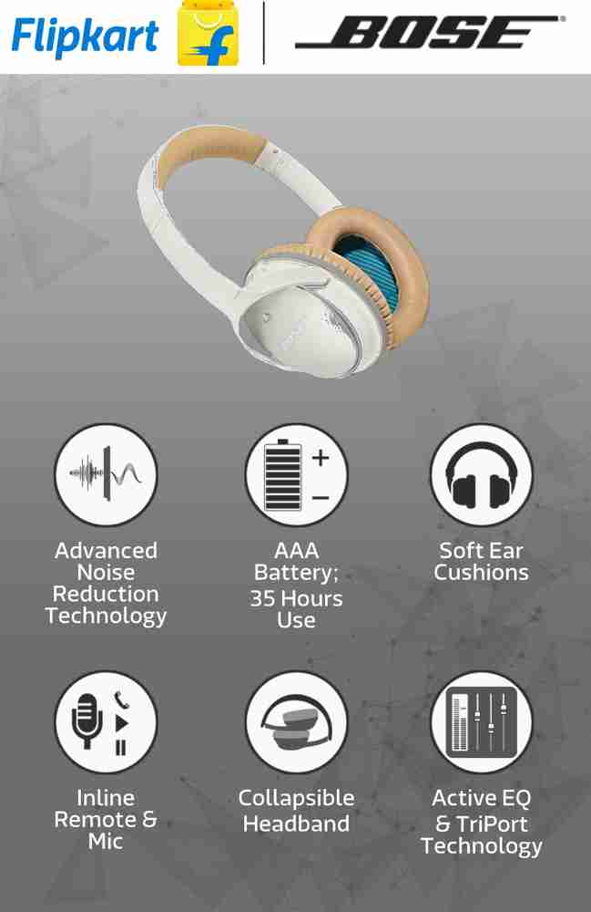 Bose QuietComfort 25 for Android Devices Wired without Mic Headset