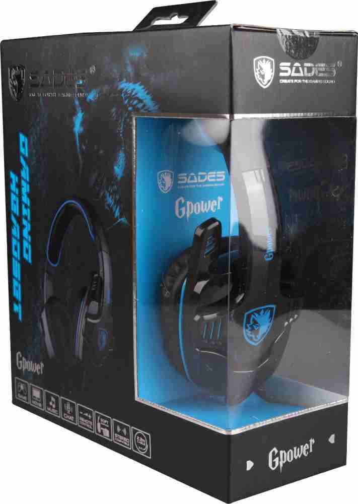 Headset sades g outlet power