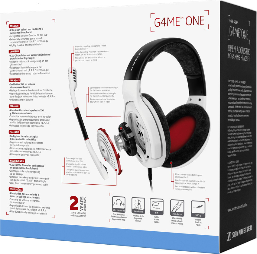 Sennheiser game one driver outlet
