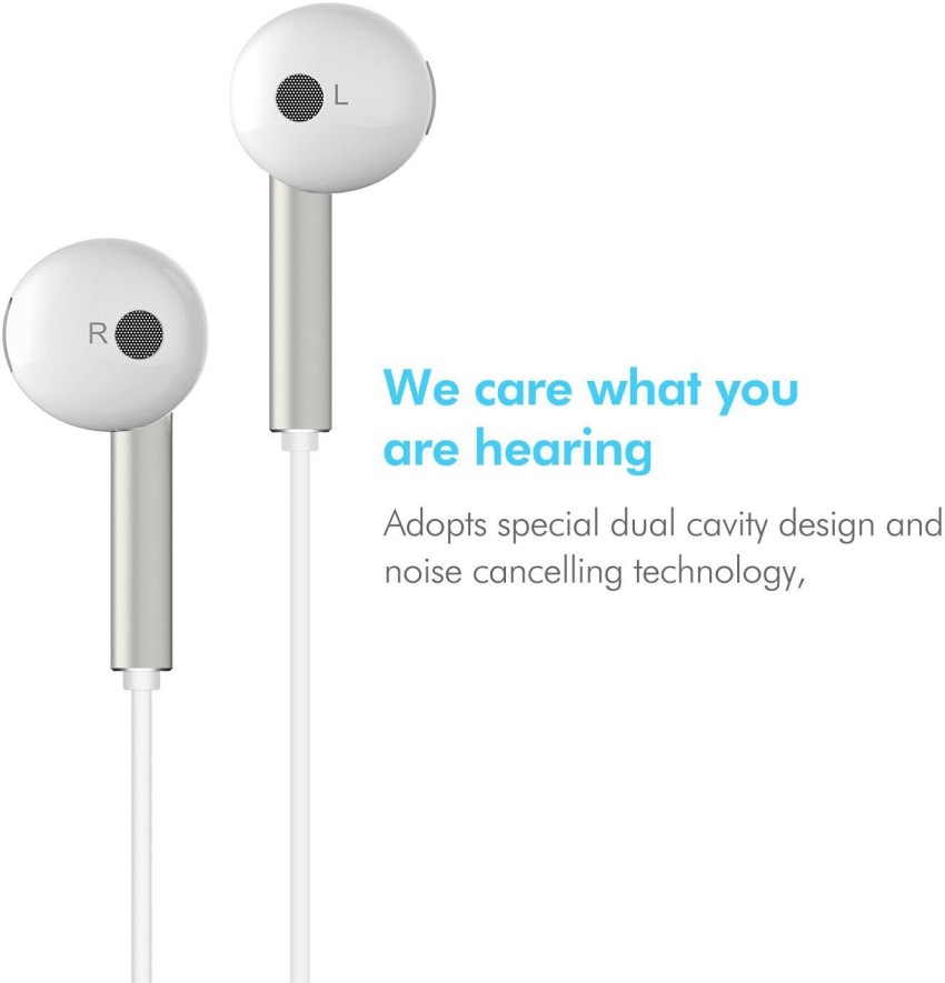 Huawei half in ear earphones am116 new arrivals