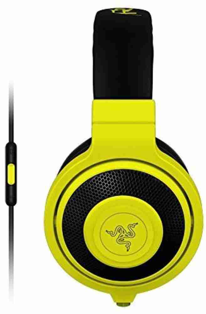 Yellow 2025 razer headset