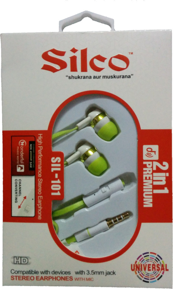 Silco earphone hotsell