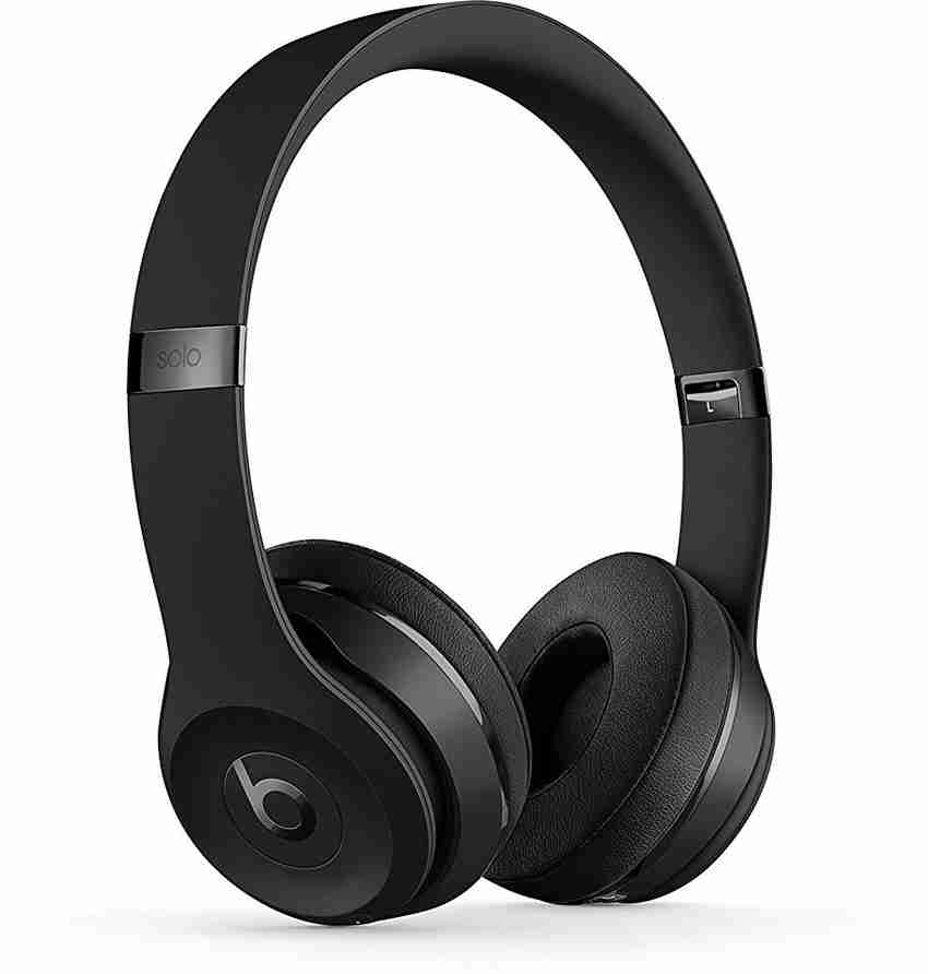 Beats Solo 3 Wireless On Ear Headphones Black Bluetooth Headset