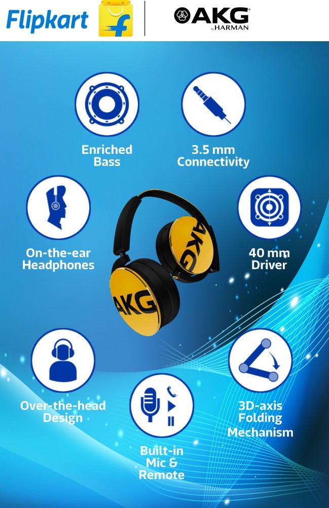 Akg flipkart best sale