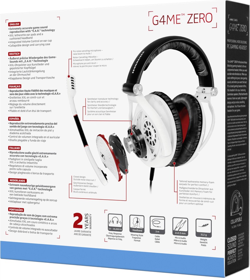 Sennheiser pc game sales zero