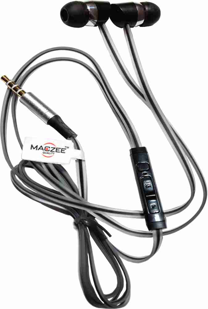 MACZEE MZ 519 universal for smartphones Wired Headset Price in