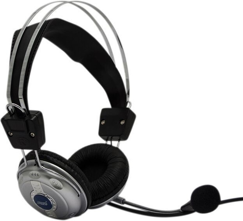SPEED Headphone with Mike for Net Chatting Wired Headset Price in
