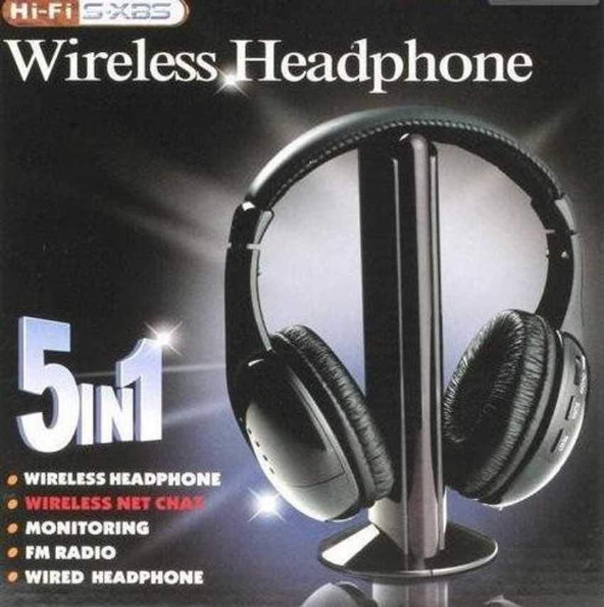 Techbyte Cordless with FM Radio Bluetooth Headset Price in India