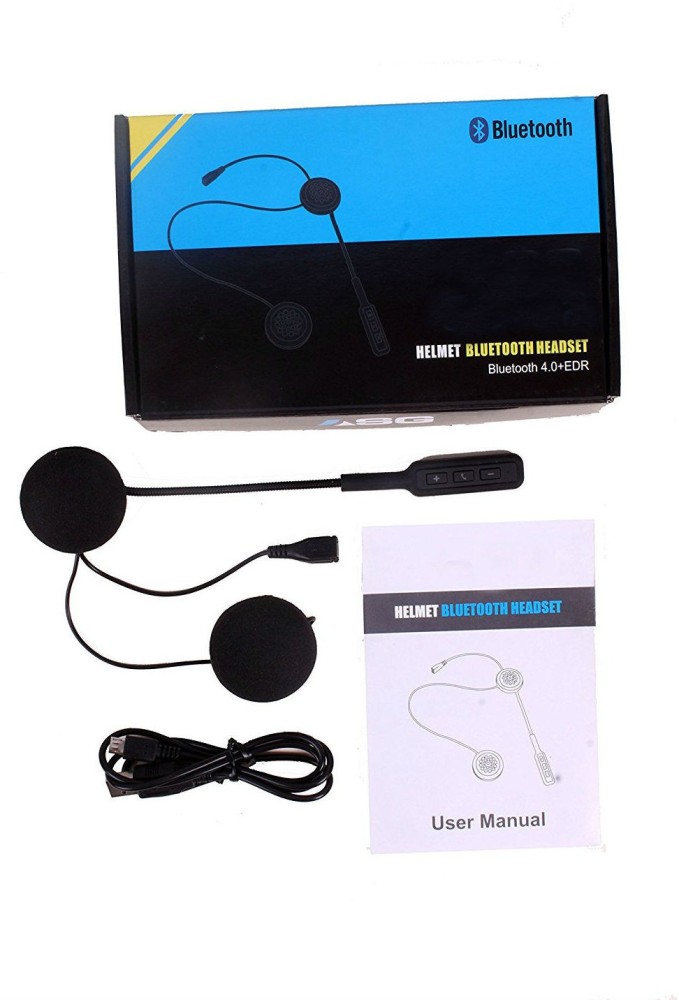 SHRIH Headphone For Helmet Bluetooth Headset Price in India Buy