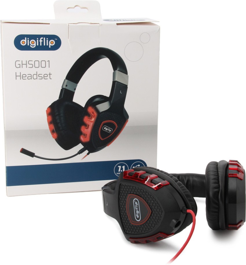 DigiFlip 7.1 Surround Noise Cancellation Gaming Headset Price in