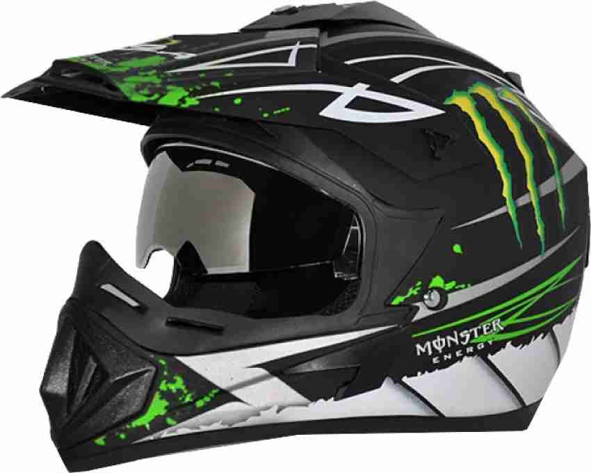 Monster dirt bike sale helmet