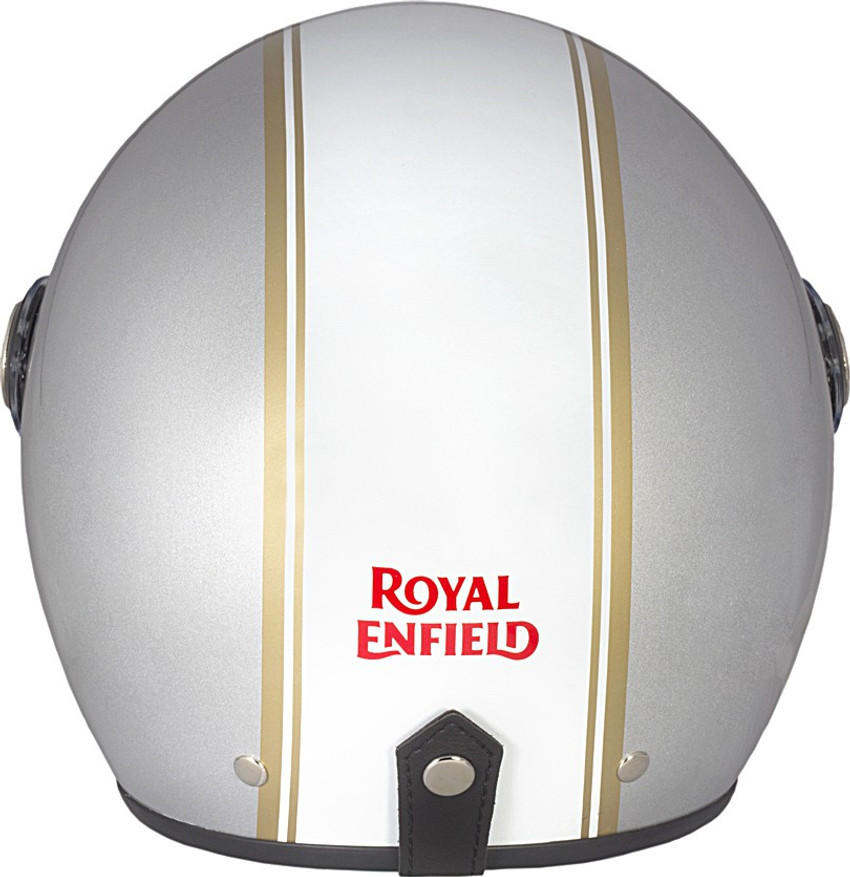 Royal enfield hotsell helmet chrome