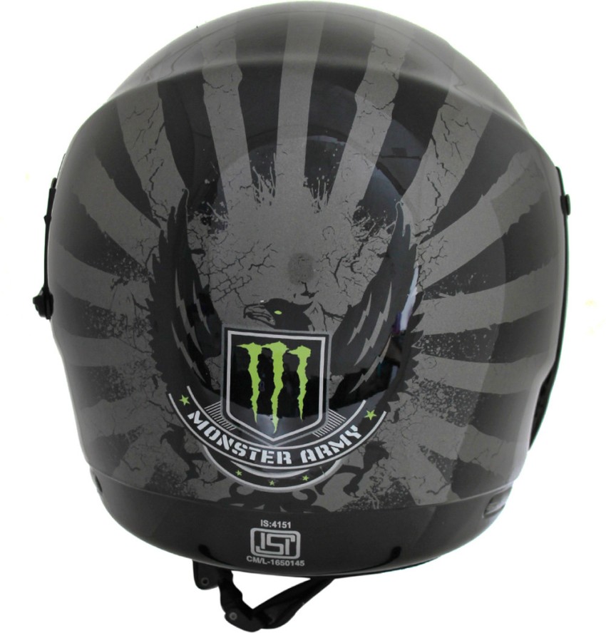 Monster helmet best sale for bike