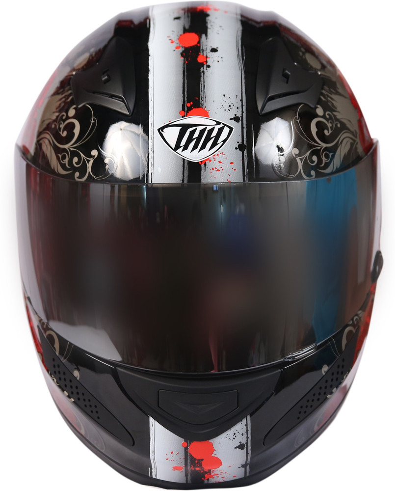 THH Red Scorpion Led Motorbike Helmet Buy THH Red Scorpion Led