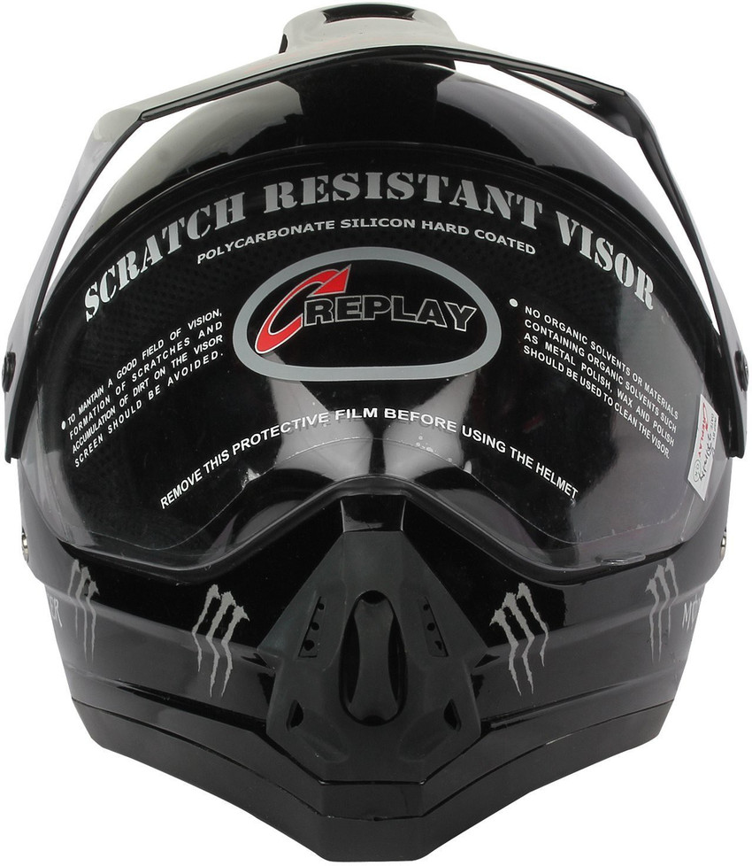 REPLAY Motocross Dash Motorbike Helmet Buy REPLAY Motocross Dash Motorbike Helmet Online at Best Prices in India Motorbike Flipkart