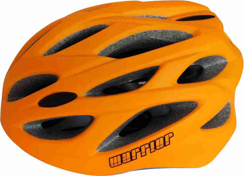 Neon orange sales bike helmet