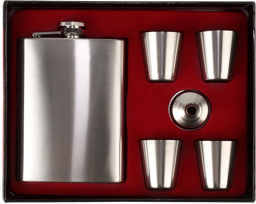 Stanley Steel Shots/Flask Set Crimson