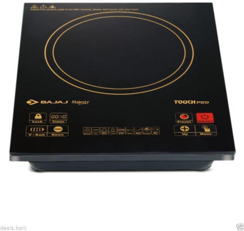 Bajaj majesty touch store pro induction cooker