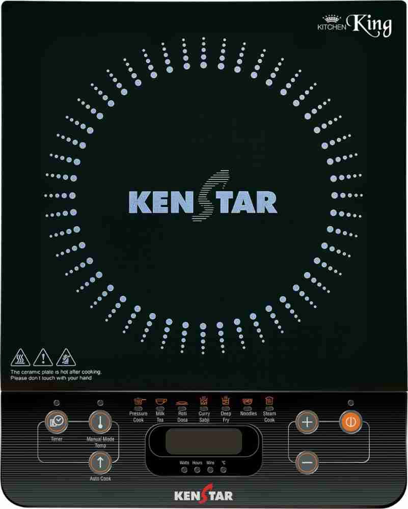 how to use kenstar induction cooktop