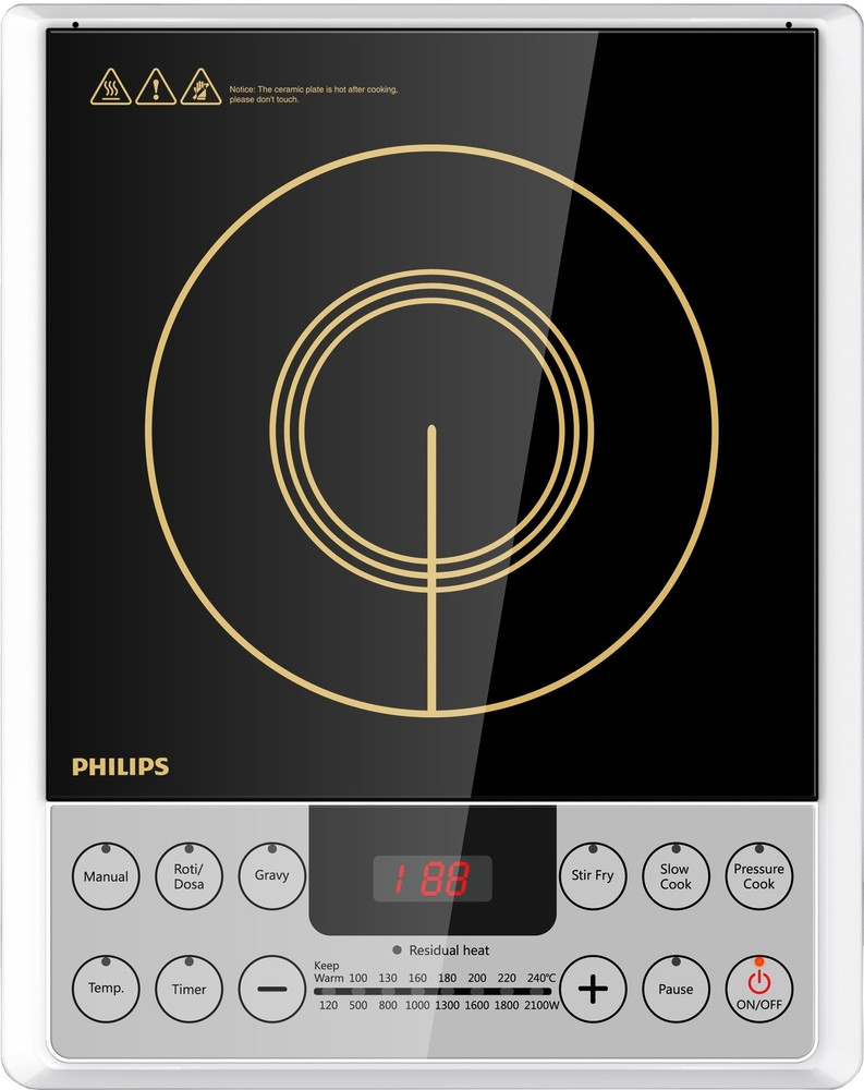Philips 4928 online induction cooktop