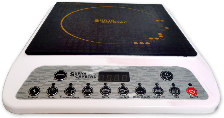 Surya Crystal 2000 W Induction Cooktop Push Button Buy Surya Crystal 2000 W Induction Cooktop Push Button Online at best price in India Flipkart