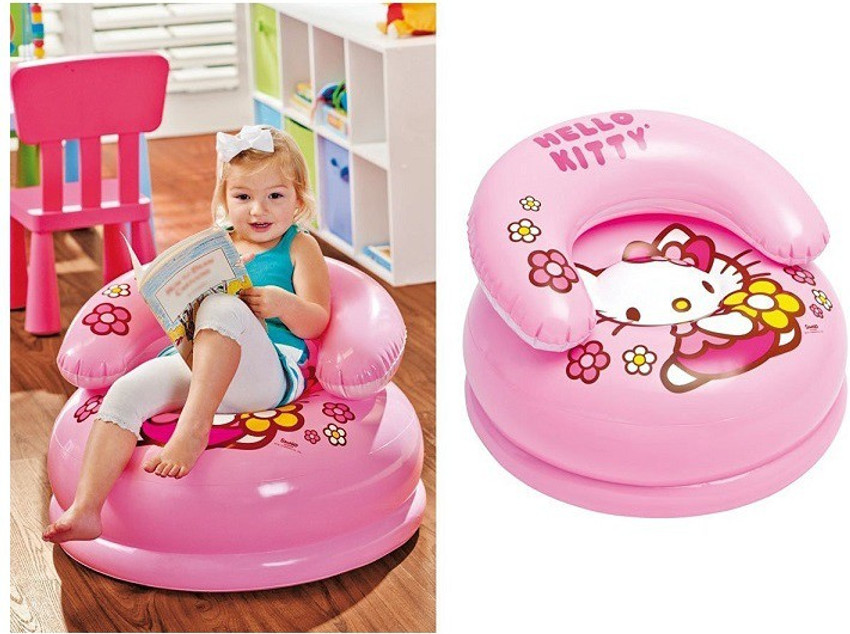 Flying Toyszer Hello Kitty Kiddie Chair Inflatable Sofa Chair