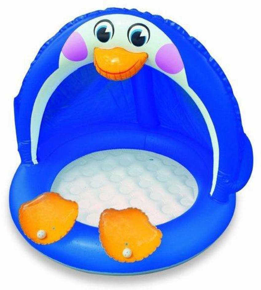Inflatable store pool penguin