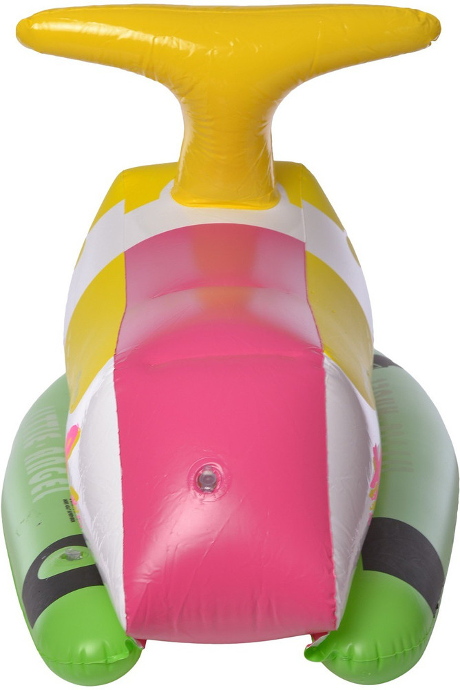 EZ Life Bike Toy cum Float for Kids Swimming Mix Color Inflatable