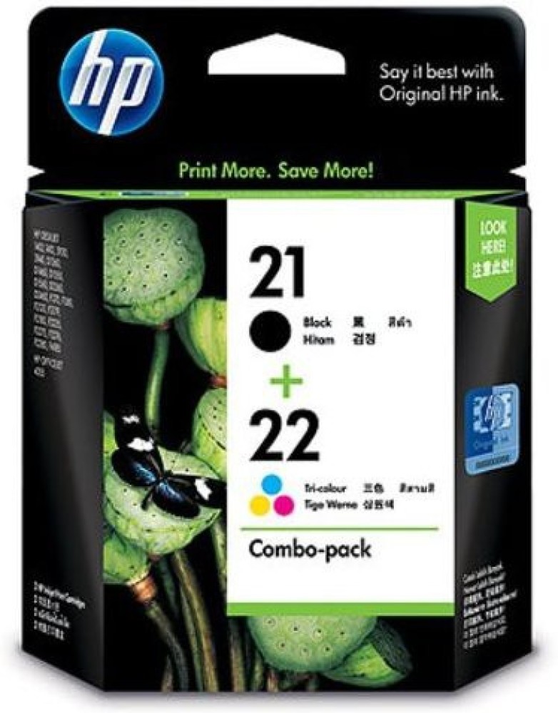 Replacement HP 56 57 Ink Cartridges Combo Pack 5: 3 Black, 2 Tri-color