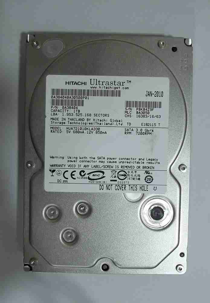 hua721010kla330、PN 0?a36002、MLC ba2897、Hitachi 1tb SATA 3.5ハードドライブ Hitachi HUA721010KLA330 Hard Drive 1TB SATA 7.2K 3.5 0A35002