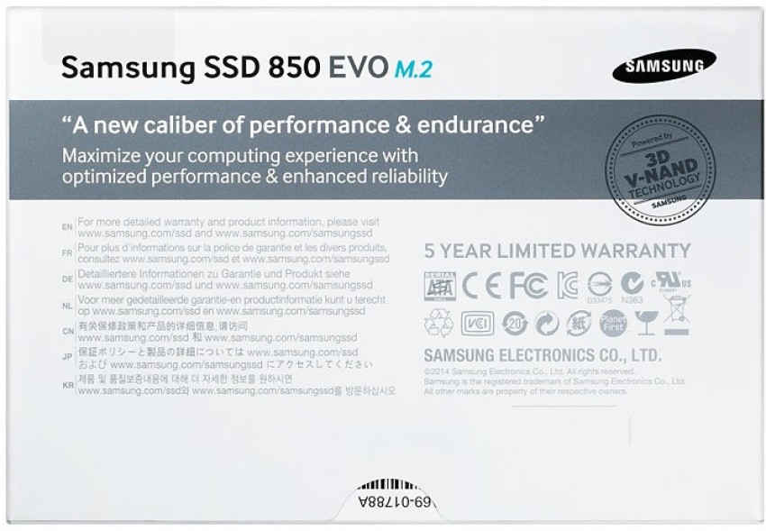 Samsung ssd 850 evo on sale m2