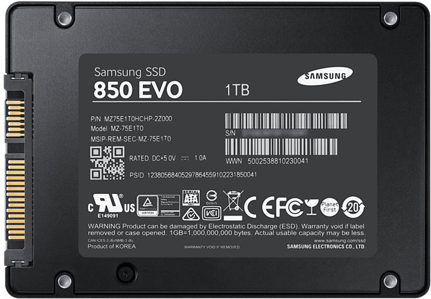 Ssd 850 pro 1tb sales