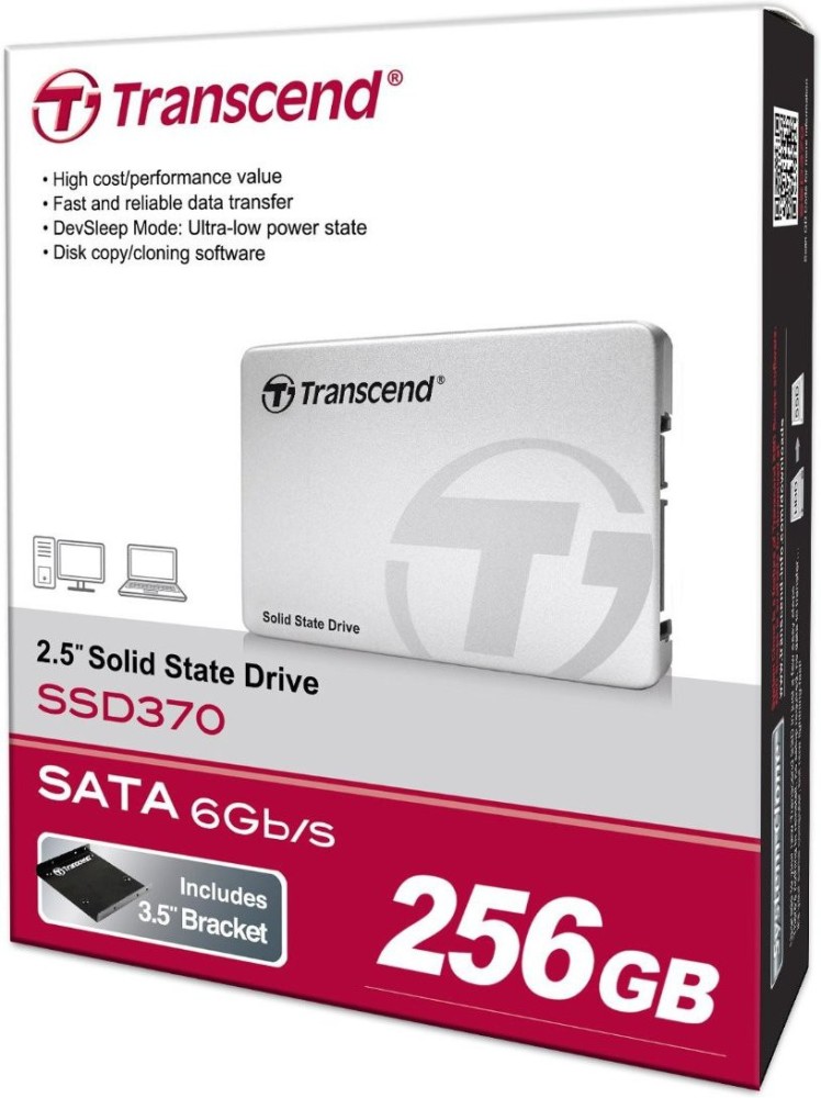 Transcend 256GB MLC SATA III 6Gb/s 2.5-Inch Solid State Drive 370
