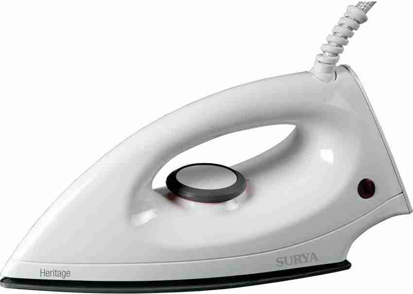 SURYA HERITAGE 1000 W Dry Iron Price in India Buy SURYA