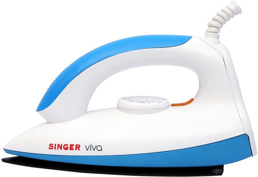Buy Singer Steamo Steam Iron with Steam Burst, Non-Stick Coated Soleplate  (1200-Watts, Blue, White) Online at Best Prices in India - JioMart.