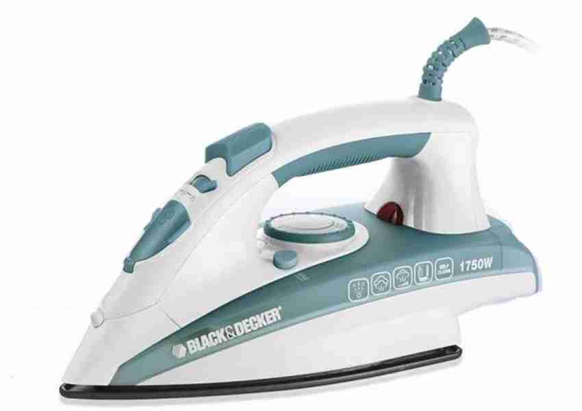 Black Decker X1600 1750 W Steam Iron Price in India Buy Black