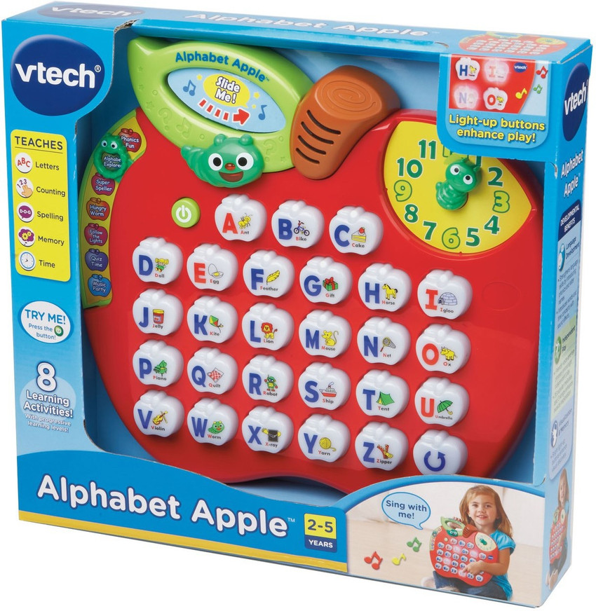 Alphabet hot sale apple toy