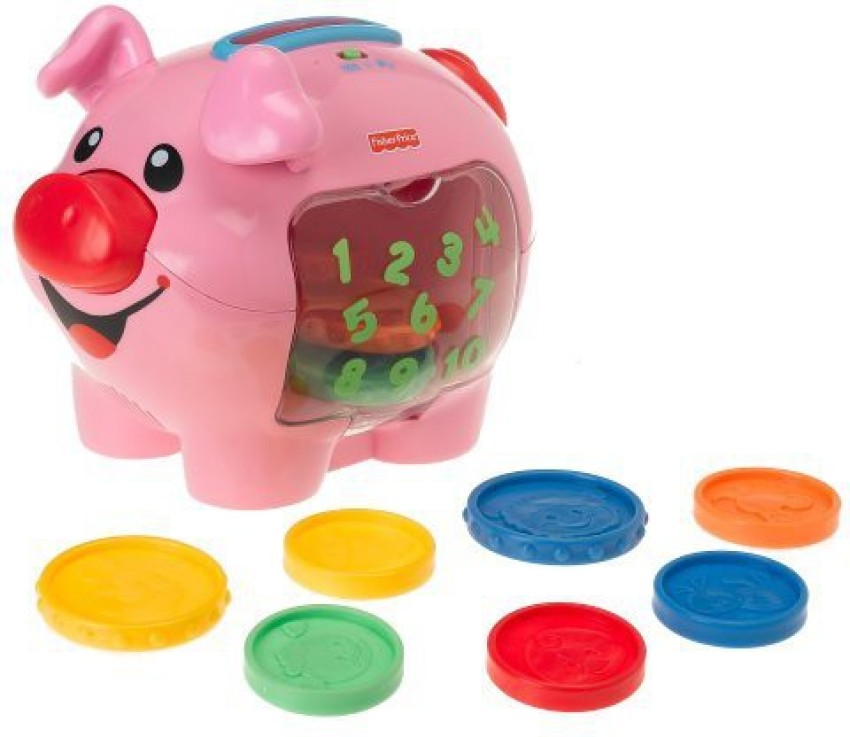 Fisher price piggy bank hot sale coins