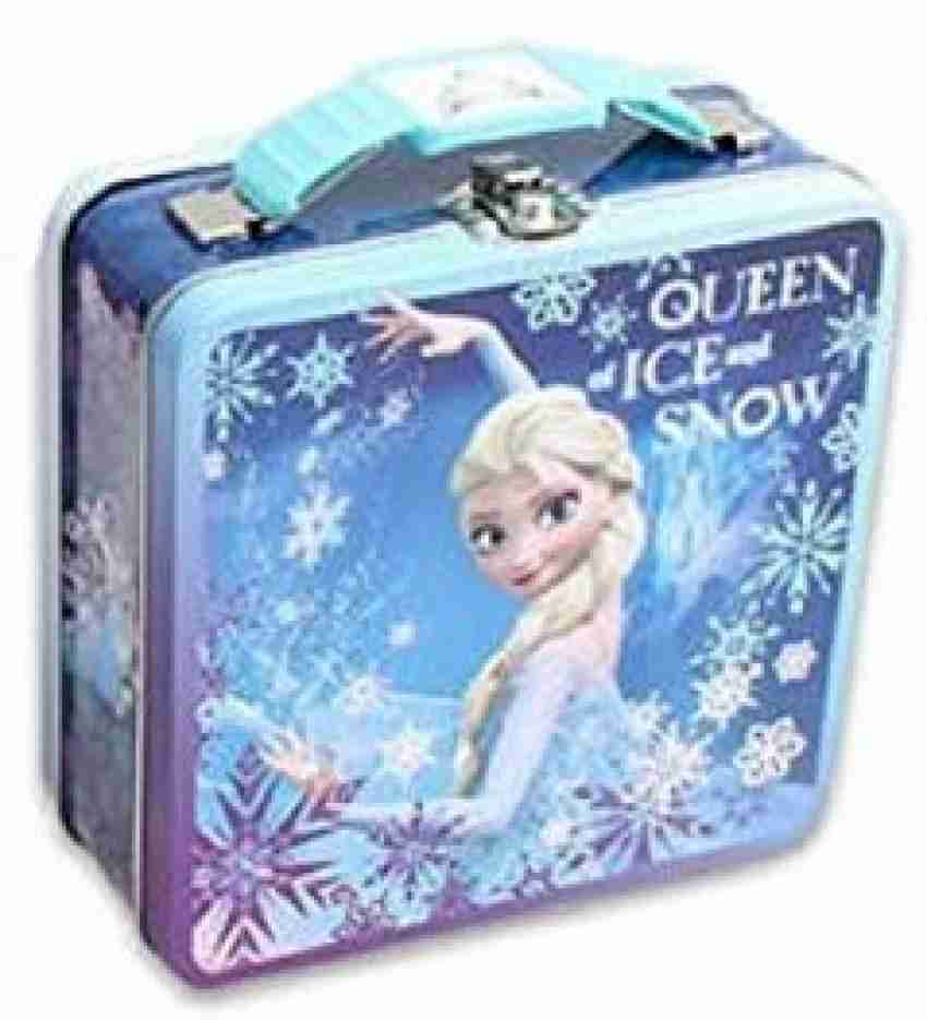 Disney Frozen Anna and Elsa Tin Lunch Box Set