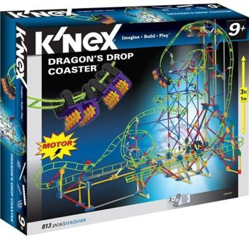 Knex Dragon s Drop Roller Coaster Dragon s Drop Roller Coaster