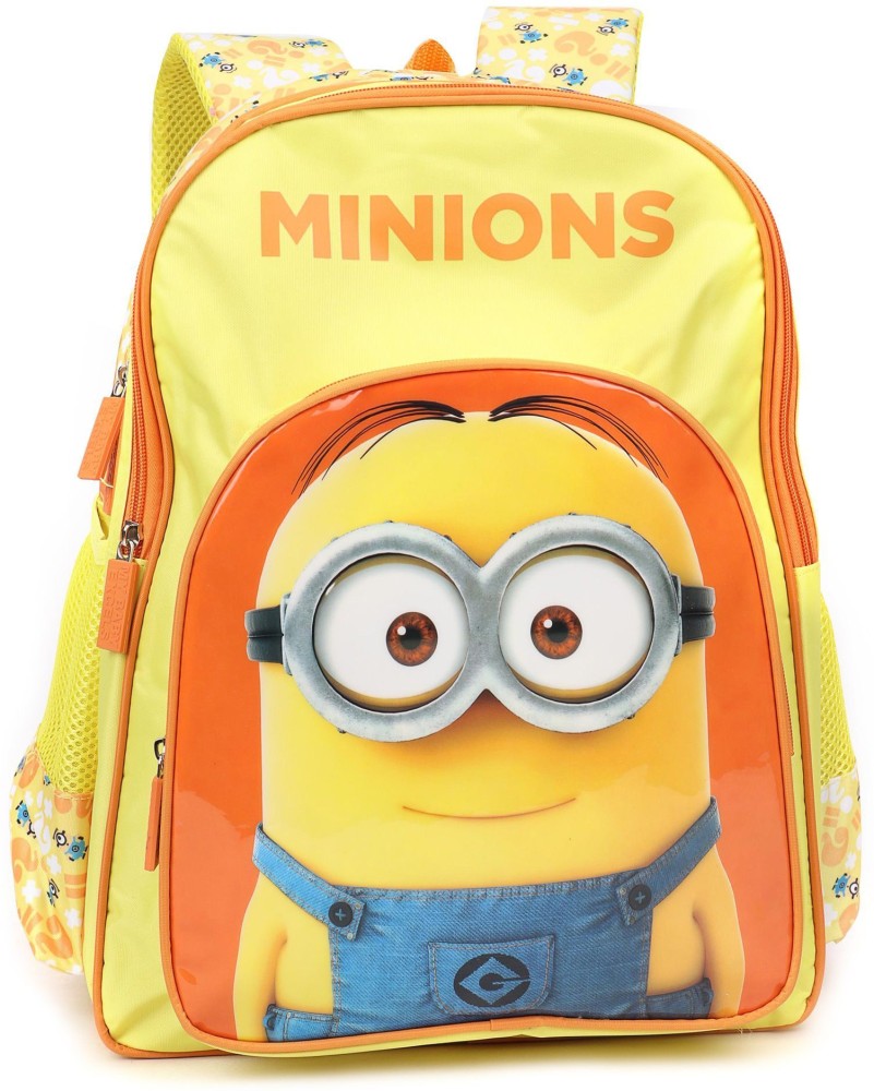 Minions 24L Dave Face Backpack - Yellow/Black