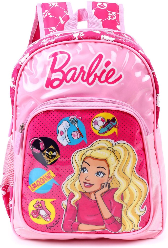 BARBIE Barbie Imagination Pink School Bag 14 inches School  Bag - School Bag