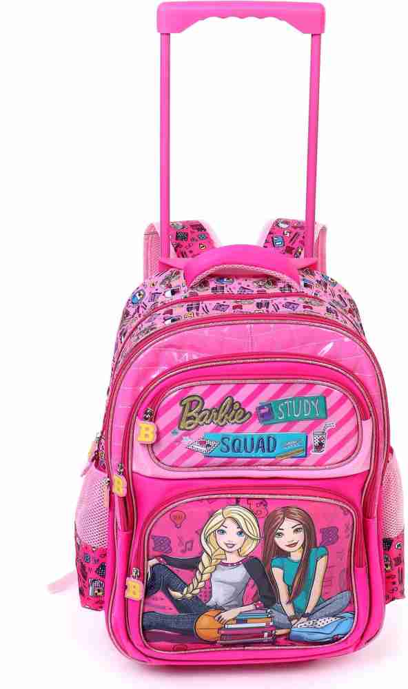 Decent BARBIE School Bag With 1 BARBIE Lunch Bag Combo  Waterproof School Bag - School Bag