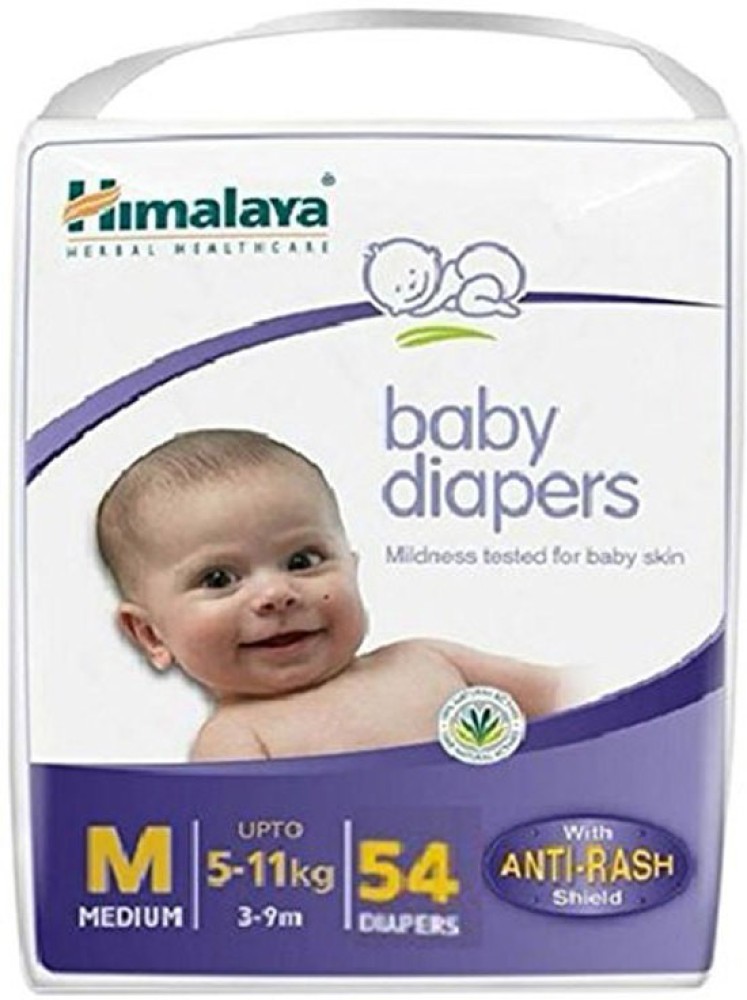 Himalaya Herbals Total Care Medium Size Baby Pants Diapers (54 Count) set  of 4 - M - Buy 54 Himalaya Herbals Pant Diapers